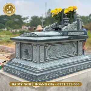 MỘ ĐÁ NGUYÊN KHỐI - MẪU 08