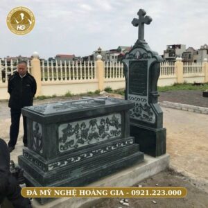 MỘ ĐÁ NGUYÊN KHỐI - MẪU 03