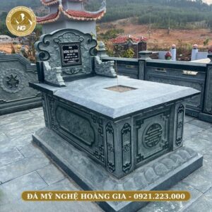 MỘ ĐÁ NGUYÊN KHỐI - MẪU 01
