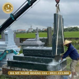 MỘ ĐÁ TAM CẤP - MẪU 10