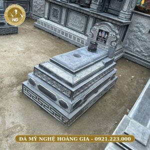 MỘ ĐÁ TAM CẤP - MẪU 08