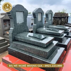 MỘ ĐÁ TAM CẤP - MẪU 06