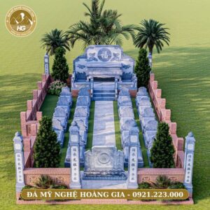 BẢN VẼ KHU LĂNG MỘ - MẪU 03