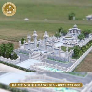BẢN VẼ KHU LĂNG MỘ - MẪU 04