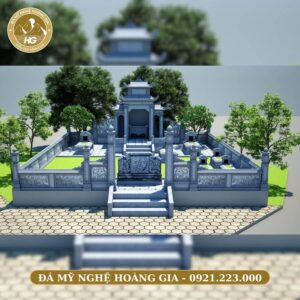 BẢN VẼ KHU LĂNG MỘ - MẪU 05