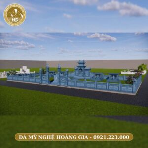BẢN VẼ KHU LĂNG MỘ - MẪU 07