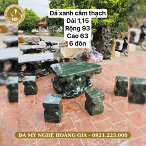 BÀN GHẾ ĐÁ - MẪU 01