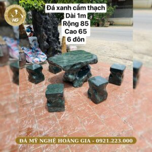 BÀN GHẾ ĐÁ - MẪU 06