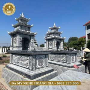 MỘ ĐÁ CÓ MÁI - MẪU 14
