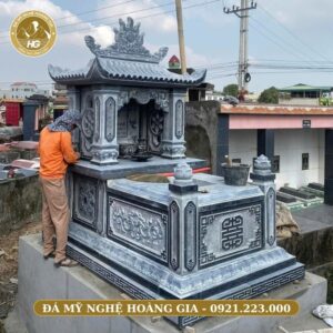 MỘ ĐÁ CÓ MÁI - MẪU 10